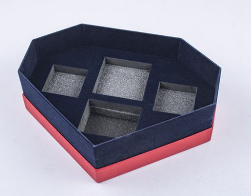 Caja Mithai que imprime la caja de regalo del papel de la cartulina 157gsm 6C Litho Printed